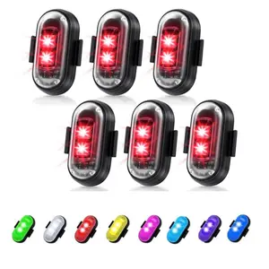 Wireless LED Strobe Lights with Remote Control USB Charing Waterproof Led Lights For Car Bike Homedecor