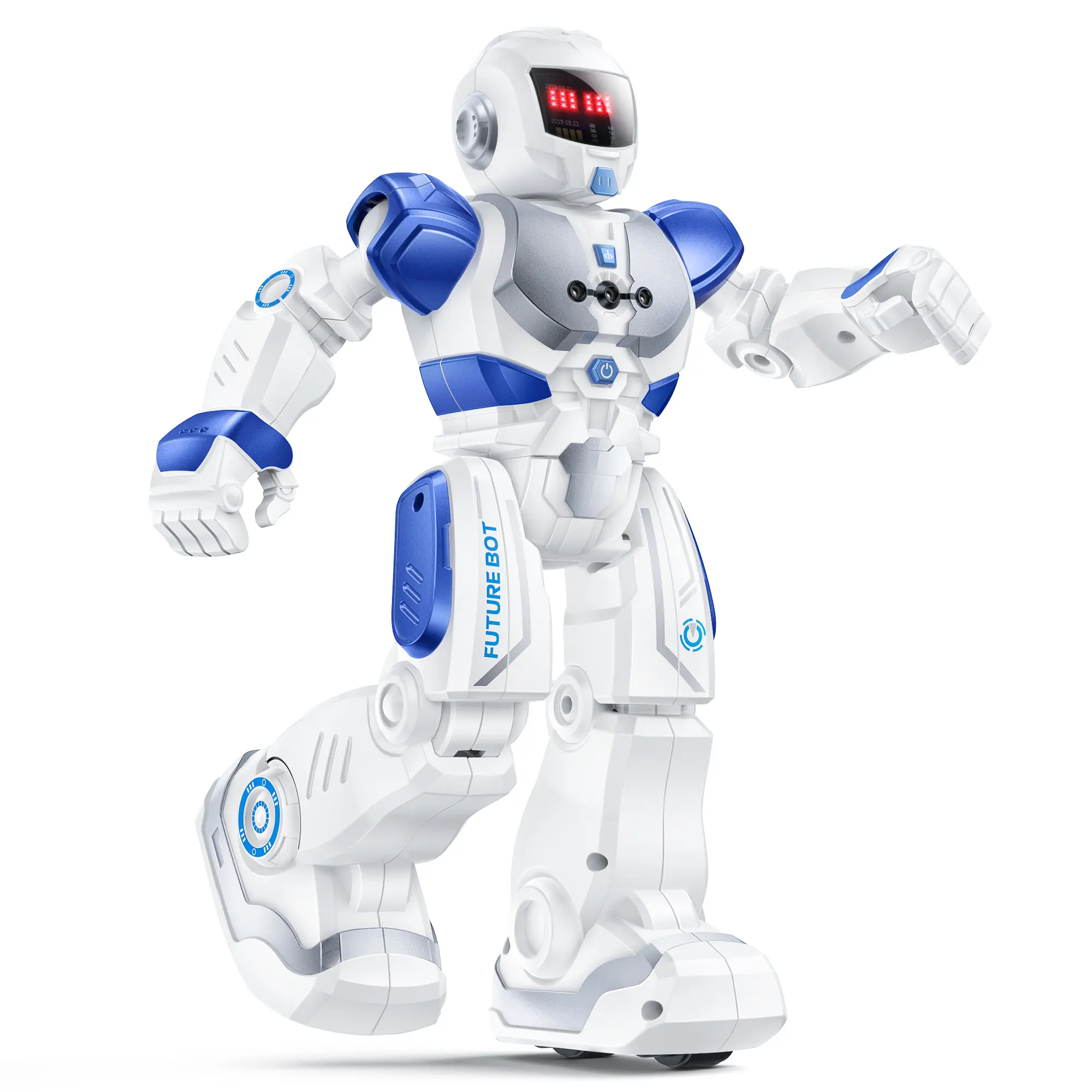 Ruko 6088 Programmable Robot, Gesture Sensing Intelligent Remote Control Robot for Kids 3-6 Years, Christmas Birthday Gift Rechargeable