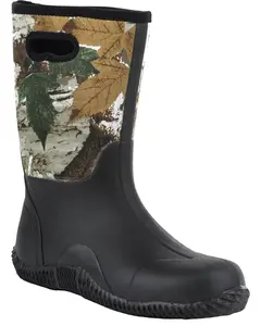 Men's Camo Barnyard Neoprene Boot Soft Toe - 09-020-1136-0574 Mu