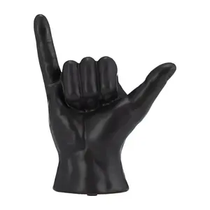 Sagebrook Home Modern Ceramic Hand Statue Decor Symbols