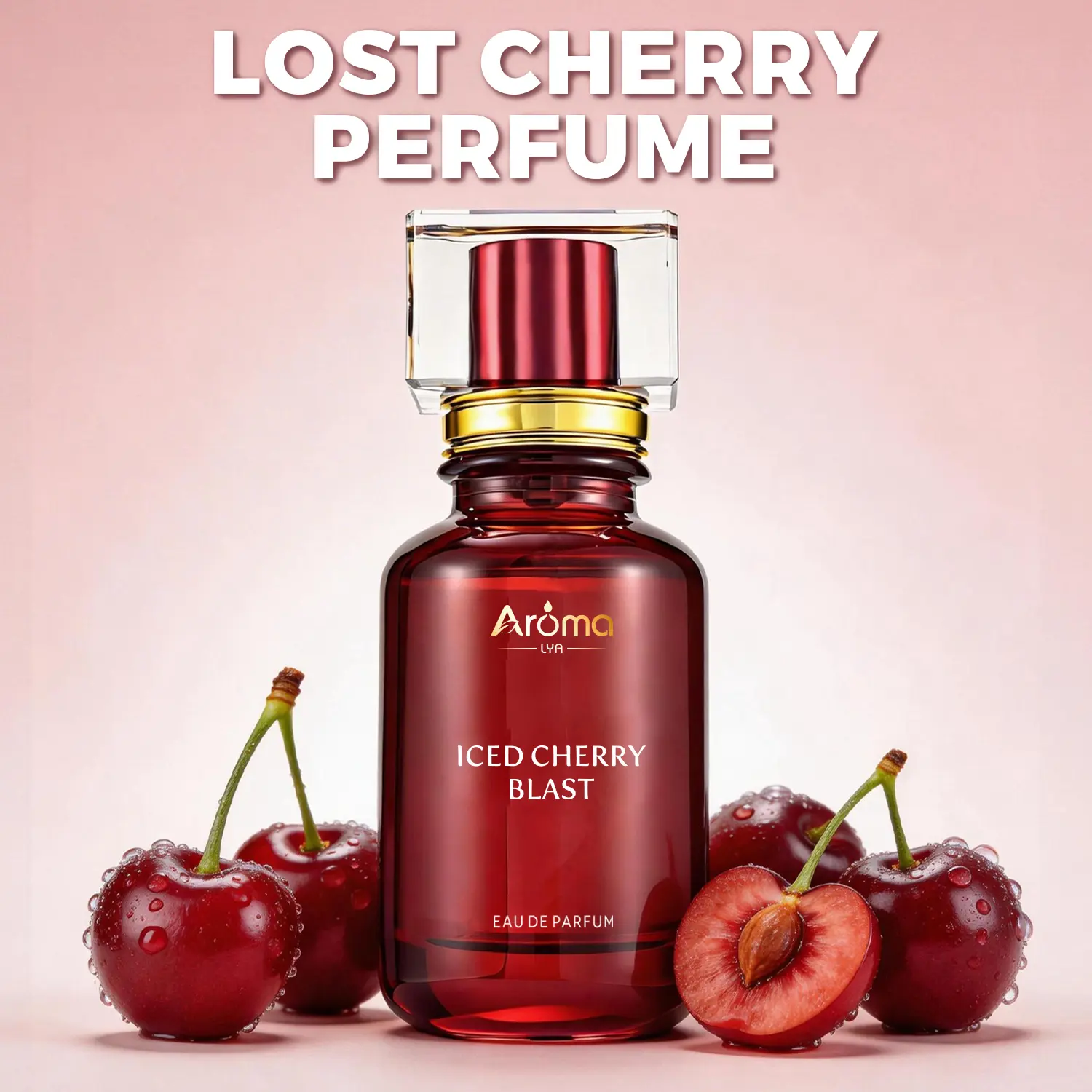 Iced Cherry Blast Eau De Parfum 58ml (1.96 oz) Travel Work Parties Dates– Women’s Perfume, Long Lasting Fragrance