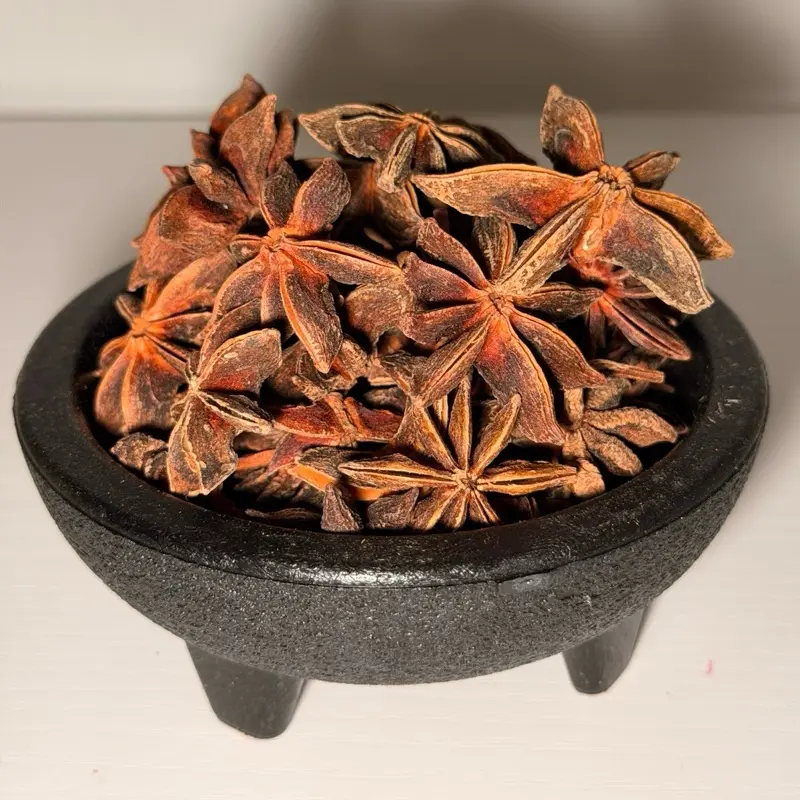 PULSEGLU Whole Star Anise spice  for cooking, baking and herbal remedies, 4 Oz (113g) , Anise Étoilé, Anís Estrellado