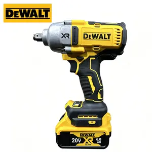 DEWALT DCF900  20V MAX Brushless 1/2″  Impact Wrench，4-Mode Speed Control，2300 RPM No-Load Speed 2200 IPM Impact Rate，900 Nm Max Breakaway Torque for Commercial Wheel Lugs Pipe Flanges Heavy Machinery，Professional Automotive Cordless Fastening Tool