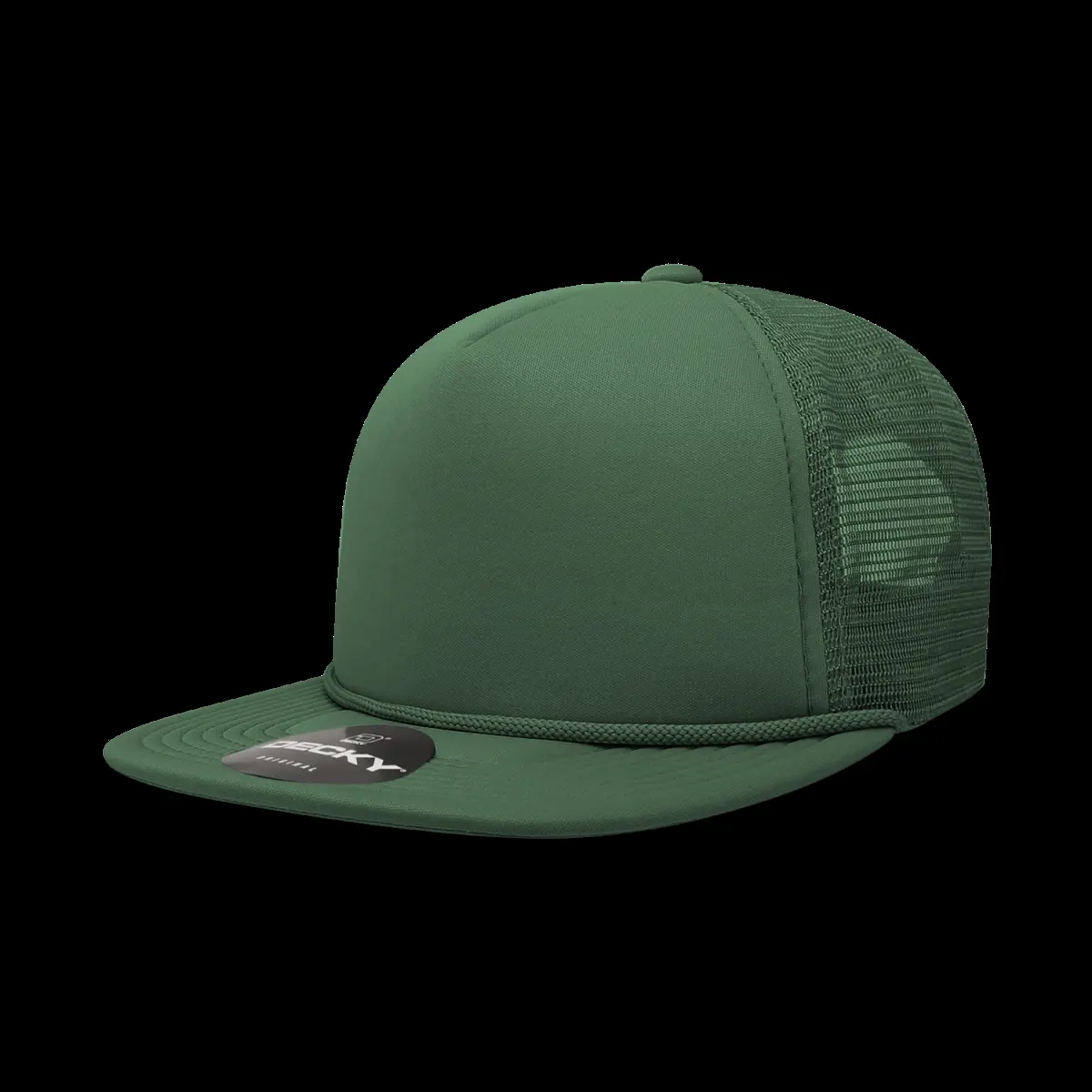 212 MAIN Rapid Dominance 6026-1FOR Unisex Animal Cap - 5-Panel High-Profile Structured Crown Foam Trucker Baseball Hat, Forest Color, Adjustable Snap Closure, Polyester-Nylon Blend, Breathable Mesh, 1 Size Fits Most (Dog & Cat Clothing)