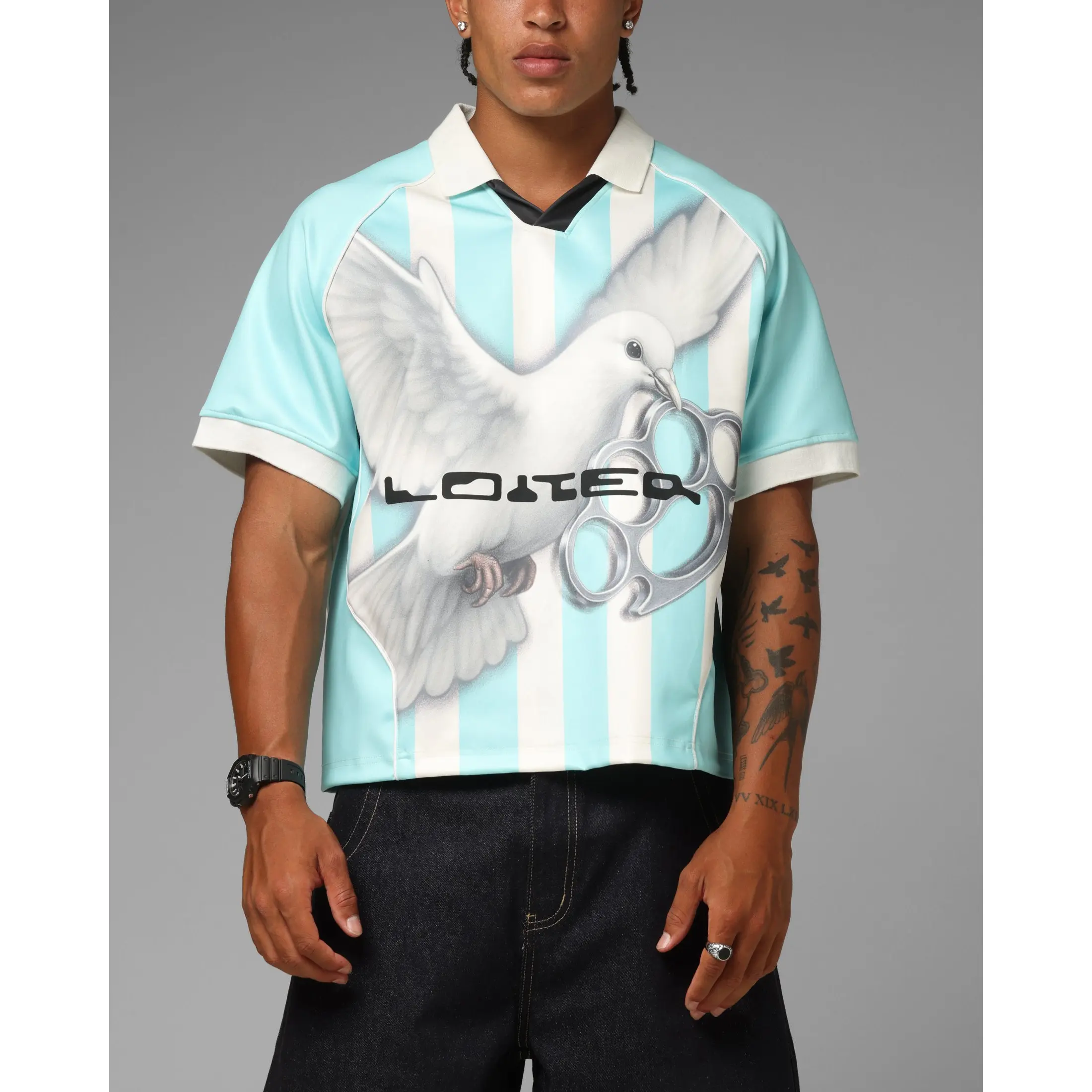 Loiter Dove Futbol Jersey Light Blue