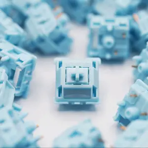 Gateron Sea Salt Smoothie Linear Pre Lubed Switches - 10PCS for Smoothie Experience