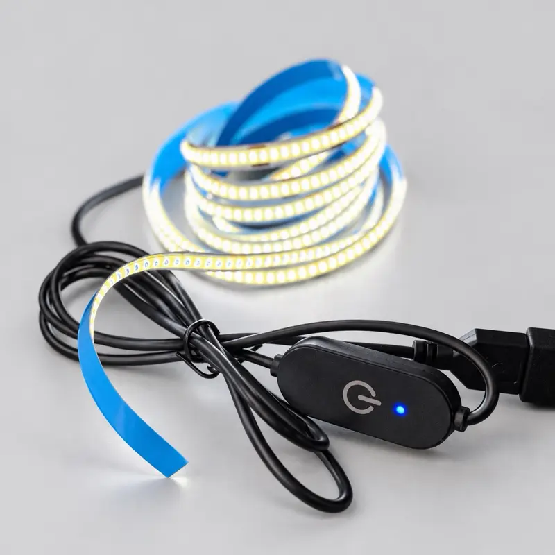 6.5FT USB COB LED Light Strip – Dimmable White