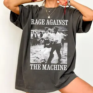 Comfort Colors Rage Against The Machine T-Shirt, Killing In The Name, Rage Against The Machine Merch