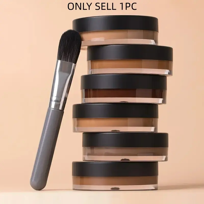 6 Color Creamy Buildable Bronzer Palette, Waterproof & Streak-Free, Long-Lasting Glow, Ideal for Travel & Gifts, Full Coverage Balm
