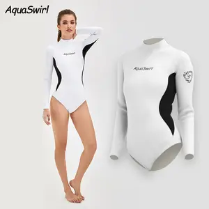 New Super Elastic Women's One-Piece Diving Suit, Warm, Wear-Resistant, Cold-Resistant CR Diving Suit, Surfing Suit
