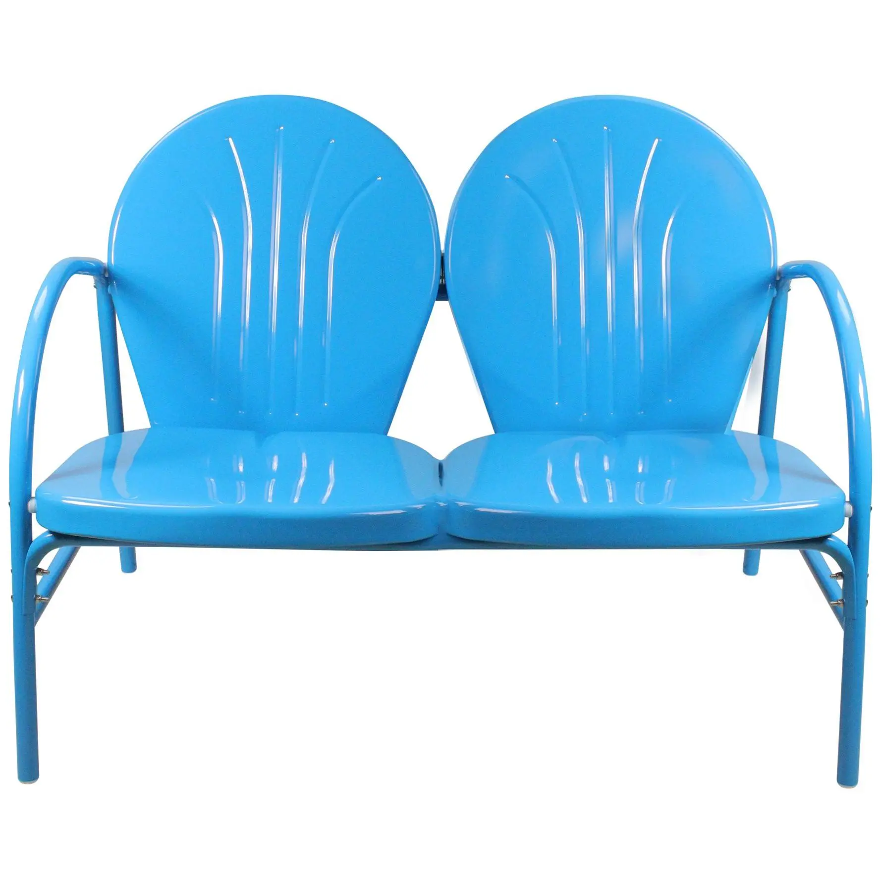 Northlight 47" Outdoor Retro Tulip Loveseat Northlight 47" Outdoor Retro Tulip Loveseat