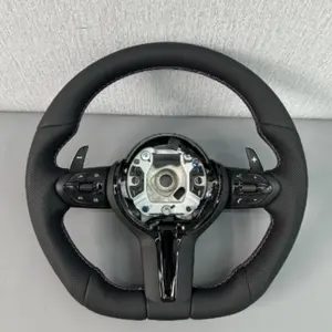 Steering Wheel for BMW 1234567 Series X1 X2 X3 X4 X5 F30 F02 F07 F10 F15 Flat Bottomed Sports Steering Wheel Modified Steering Wheel Assembly, Car Interior Upgrade, Sleek Car Accessory, Highqualit