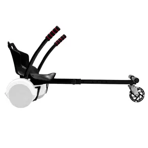 TikTokShopBlackFridayVEVOR Not with wheels Hoverboard Seat Attachment, Compatible with All 6.5" 8" 8.5" 10" Hoverboards, Grips Control, Adjustable Frame Length and 220 LBS Load Capacity, Hover Board Go Karts Accessory, for Kids Adults