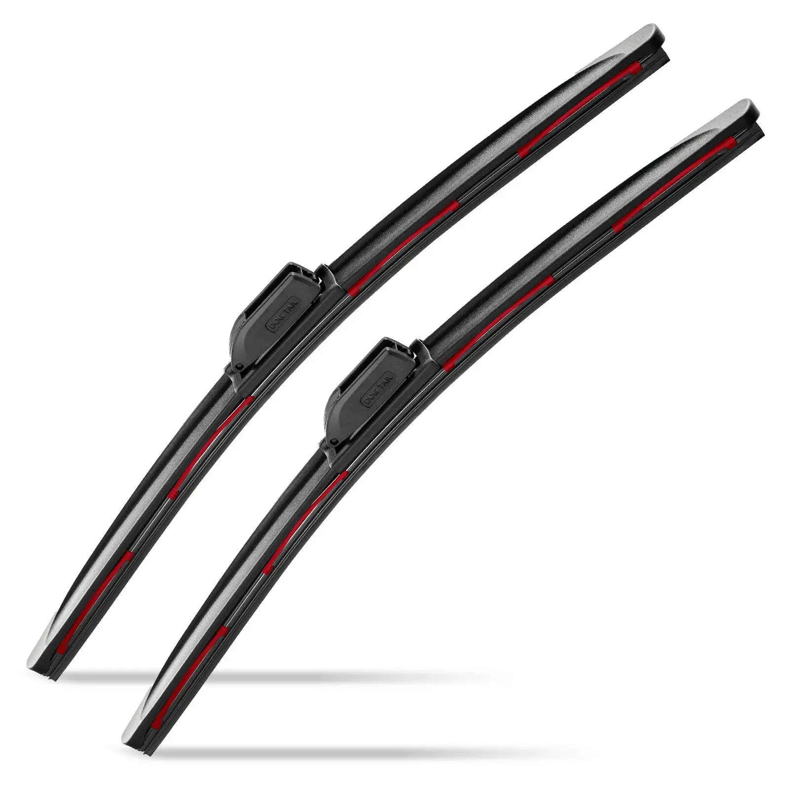 Red Claw Designed Wiper Blades - Universal Fits - 3X Longer Life Windshield Wipers Silent & Streak-Free OEM Fit Car Parts car gifts
