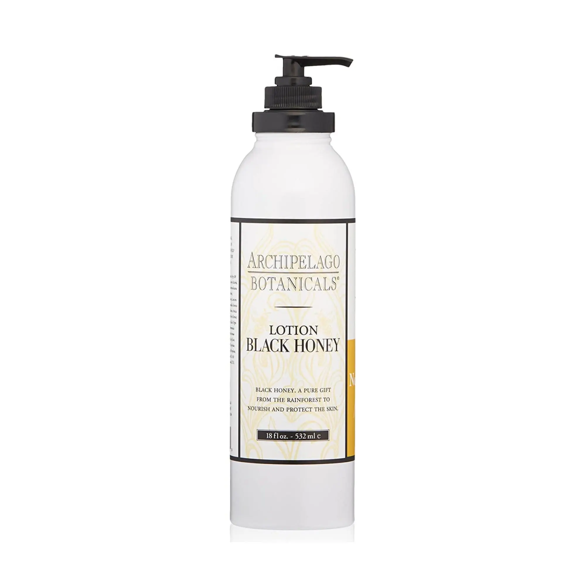 Archipelago Botanicals Black Honey Body Lotion - 18oz Paraben-Free Daily Moisturizer with Jojoba, Tropical Flora, Citrus Blend & Aloe Barbadensis Leaf Juice, Hydrates Skin, Fragrance (Includes Body Care Tips)