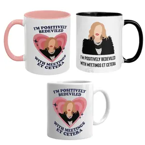 Moira Rose Mug, Schitt's Creek Mug, Teacher Gift, Schitt's Creek Merchandise Office Workers - scs15057