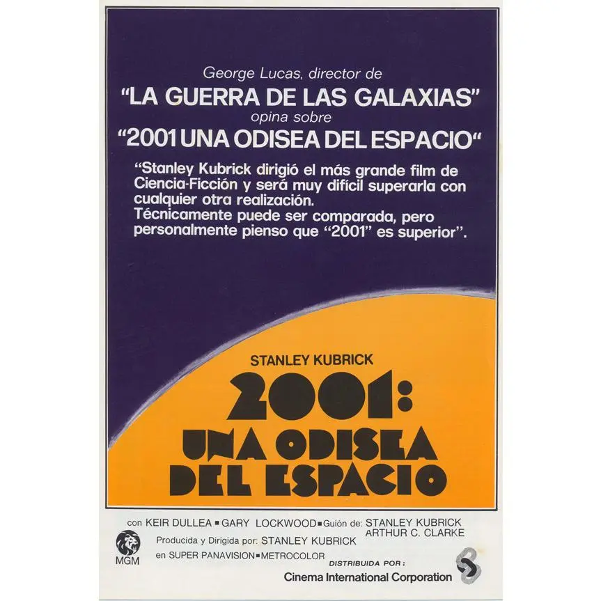 2001: A Space Odyssey Movie Poster Print (27 x 40)