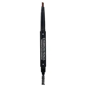 Eyebrow Pencil, Waterproof, Triangular Mechanical Pen, Brow Laninatation Kit, Draws Tiny Brow Hairs and Fills in Sparse Areas and Gaps, Dark Brown