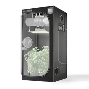 AC INFINITY Hydroponic Grow Tent Cloudlab 733 - Premium Quality, Durable Frame, Advanced Canvas, Hi-Tech Design, 2-4 Plants Capacity