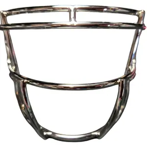 Chrome Mini Football Helmet Facemask Accessory Upgrade