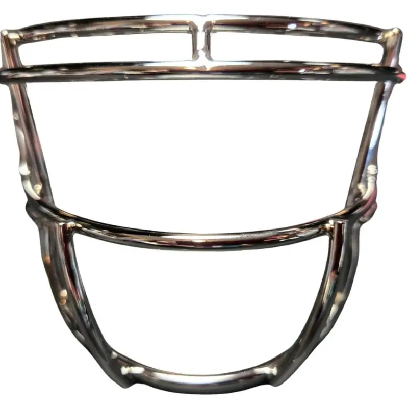 Chrome Mini Football Helmet Facemask Accessory Upgrade