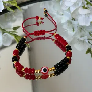 Red & Black with Accents Gold - Red Black and Gold Colored Items as Described