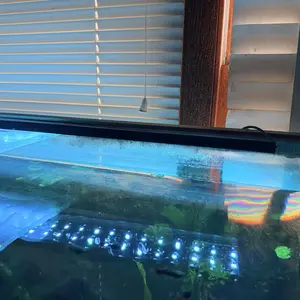 hygger Aquarium LED Light Fish Tank Full Spectrum Lighting with 24/7 Day-Night Cycle Mode & Auto On/Off Timer, 7 Color Options, Dimmable, Extendable Bracket for Tank Plant Lights