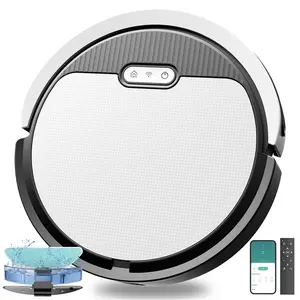Pureatic Robot Vacuum Mop Combo – 5000Pa Suction, Wi-Fi/App/Alexa, Self-Charging, Ideal for Hard Floor and Pet Hair Springtok Household Appliances Robot Vacuum kid the cleaning robot now