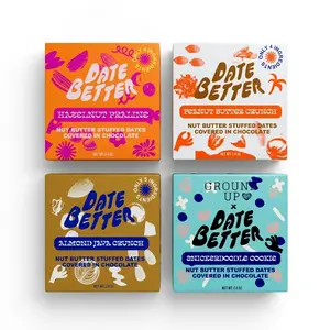 Date Night Lineup (4 boxes: Peanut Butter, Hazelnut Praline, Almond Java, Snickerdoodle Cookie)