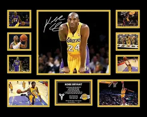 Kobe Bryant LA Lakers Signed Limited Edition POSTER PRINT UNFRAMED Memorabilia