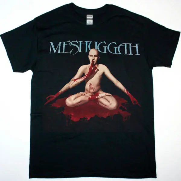 Meshuggah Obzen T-Shirt  Cotton Fabric Menswear Top