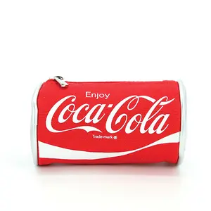 Coca-Cola Coin Purse - Red Design with White Coca-Cola Text, Ideal for Everyday Use, Ideal for Holding Small Items