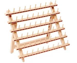 Braid Rack 60 Spools, PP Braiding Hair Stand, Thread Rack, Sewing Organizer, Quilting, Embroidery - Versatile Extension Holder