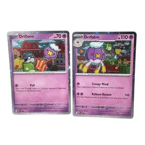Pokémon TCG: Drifloon 005 | Drifblim 006 | Mega Evolution Promos | Black Star Cosmo Promo Near-Mint