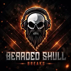 Bearded Skull Full-Sized Authentic/Speedflex Helmet with Sports Cards Guarantee/No Gambling