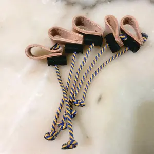 5 Mini Gamefowl Adjustable Tie Cords/ 5pk Mini Calzas Para Gallos Ajustable