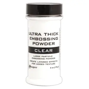 Embossing Powder Ultra Thick Clear Jar