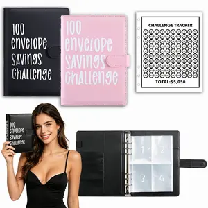 100 Envelopes Household Saving Challenge, Budget Arrangement Binder, Savings Challenge Handbook, Money Keeper Notebook, Income Expense Planner, Festival Gift Budget Tracker