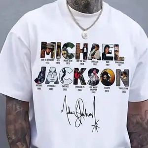 Michael Jackson 90s Graphic T-Shirt, King of Pop Shirt, Music Legend Shirt Gift for Fan