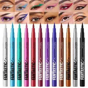 Waterproof Long Lasting Eyeliner, Matte Liquid Eyeliner, 1 Count Quick Drying Eyeliner Pen, Easy To Apply for Eye Makeup, Professional Daily Makeup Accessories, Cosmetic
