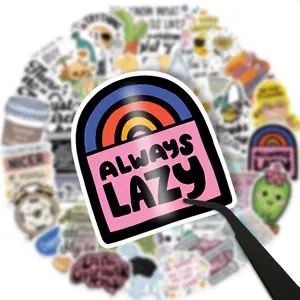 50PCS Snarky Sarcastic, Funny Meme Stickers | DIY Vinyl Waterproof Decoration for Laptop, Ipad, Iphone, guitar, water bottle