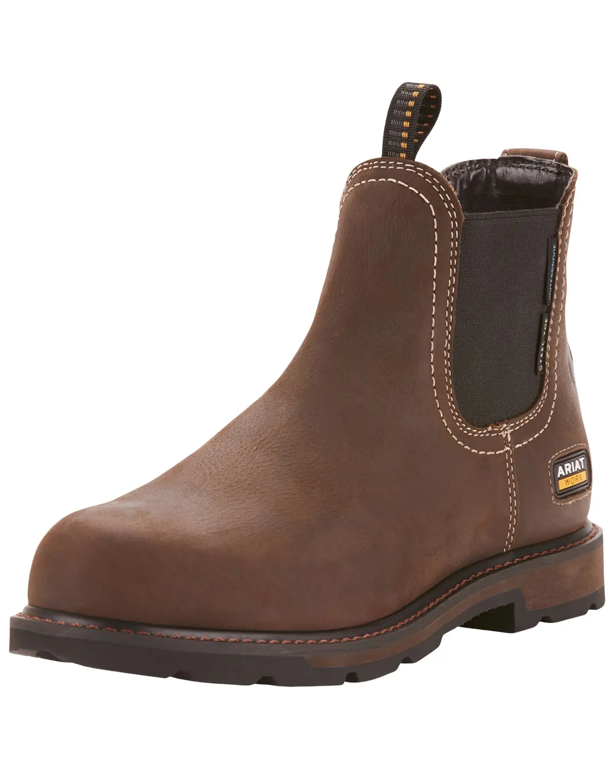 Ariat Men's Men'S Groundbreaker Chelsea Waterproof Work Boot Steel Toe - 10024983