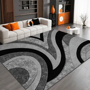 Soft and comfortable printed carpet, Decorative area rug, home decorative carpet, large living room carpet, coffee table mat, bedroom carpet, bedside rug, suitable for various scenarios such as shopping malls, cafes