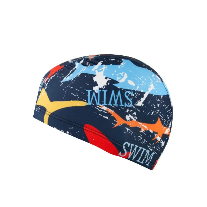 Unisex Polyester Swim Cap Sport for Adults, Durable Swimming Hat for Men and Women, Comfortable and Breathable Pool Accessory