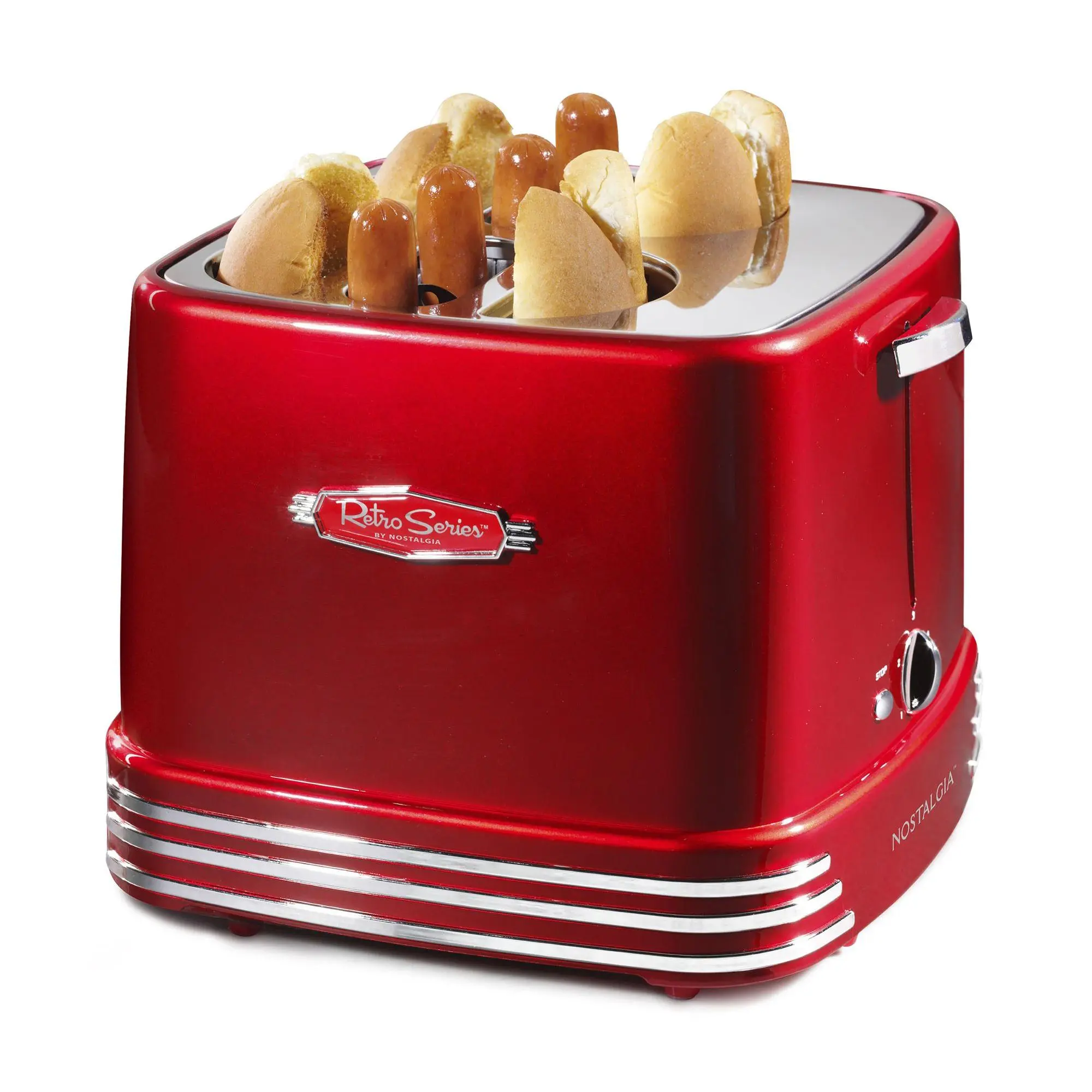 Nostalgia 4 Hot Dogs & Buns Pop-Up Toaster Nostalgia 4 Hot Dogs & Buns Pop-Up Toaster