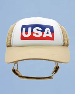 PupLid Stripes USA Design Dog Trucker Hat