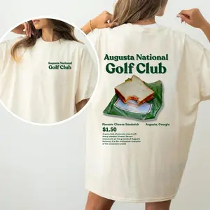 [SALE OFF 50%] Comfor Colors The Masters Vintage shirt, Pimento Cheese Sandwich , Augusta National Golf Club tee SQ