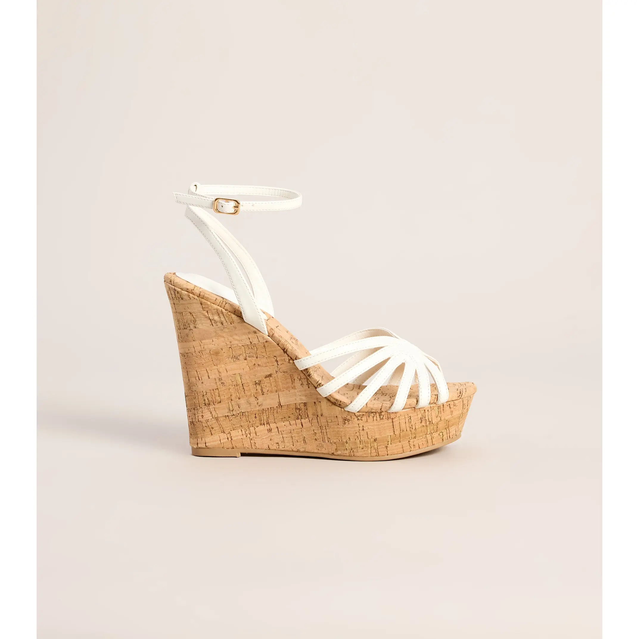 Plans Confirmed Strappy Wedges