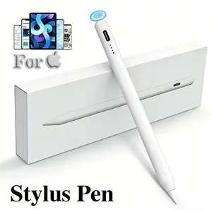 iPad Pencil for Apple iPad 2018-2025, Fast Charge, Magnetic Attachment Writing Stylus Pen for iPad 11/10/9/8/7/6th Gen, iPad Accessories for Pro 12.9/11/13-inch M4, Air 3/4/5/M2/M3, Mini 5/6th