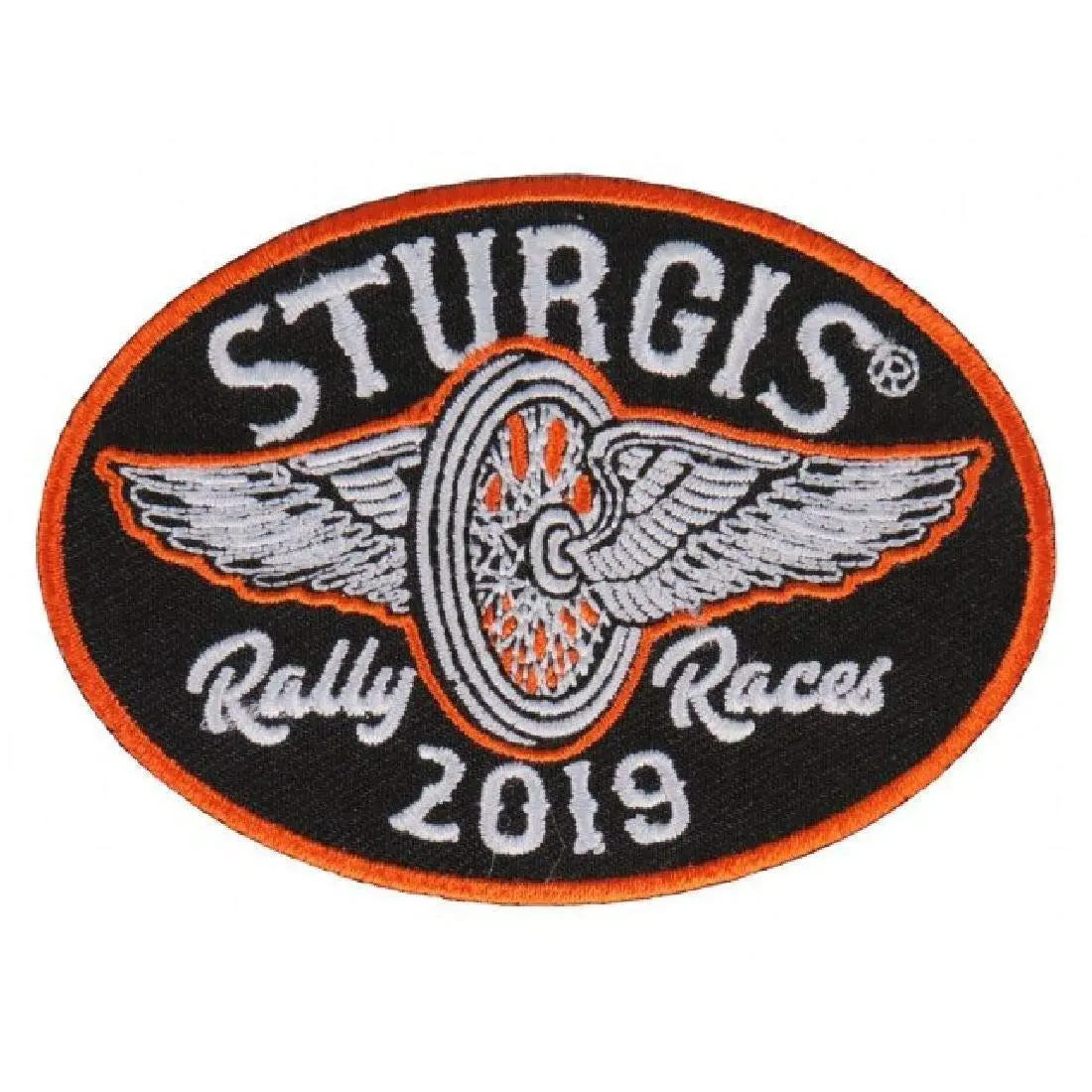 2019 Sturgis Rally 79th Anniversary Flying Wheel Biker Rally Patch